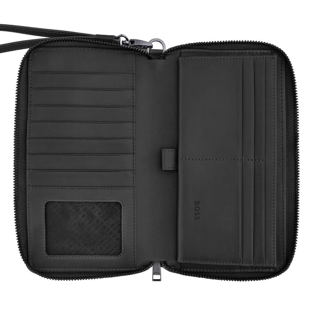 Boss Portefeuille Double B Saffiano HLL526A