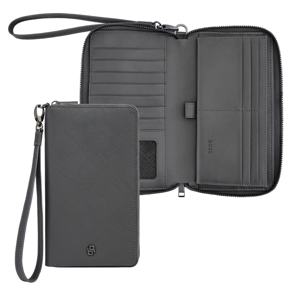 Boss Portefeuille Double B Saffiano HLL526H