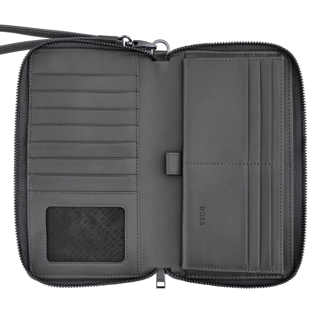 Boss Portefeuille Double B Saffiano HLL526H