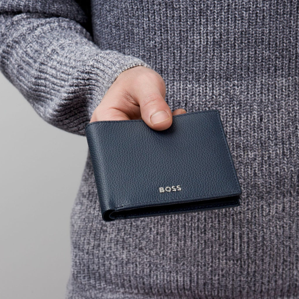 Boss Portefeuille Classic Grained HLM416N