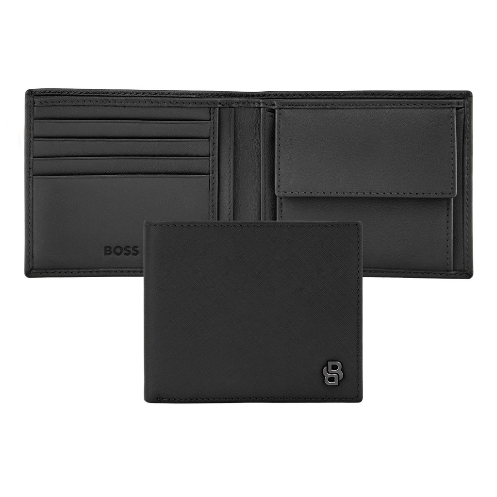 Boss Portefeuille Double B Saffiano HLM526A