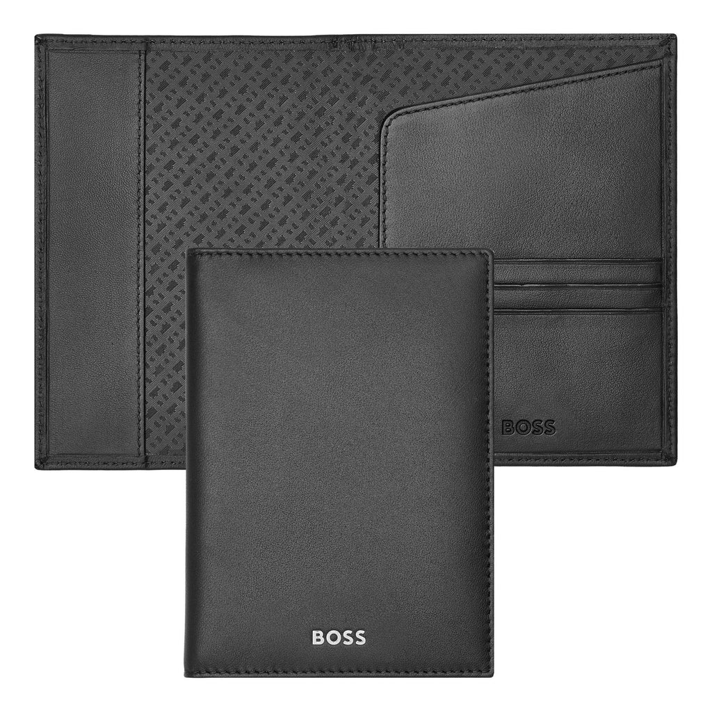 Boss Porte-passeport Classic Smooth HLP403A