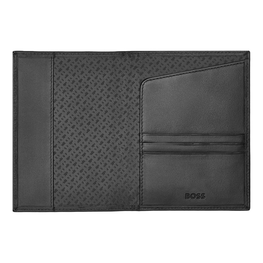 Boss Porte-passeport Classic Smooth HLP403A