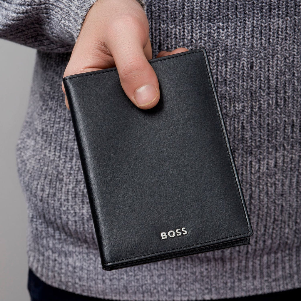 Boss Porte-passeport Classic Smooth HLP403A