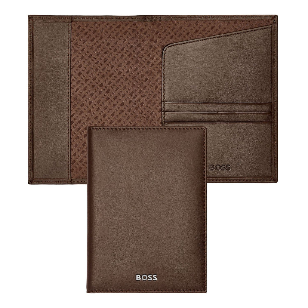 Boss Porte-passeport Classic Smooth HLP403Y