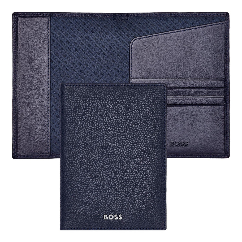 Boss Porte-passeport Classic Grained HLP416N
