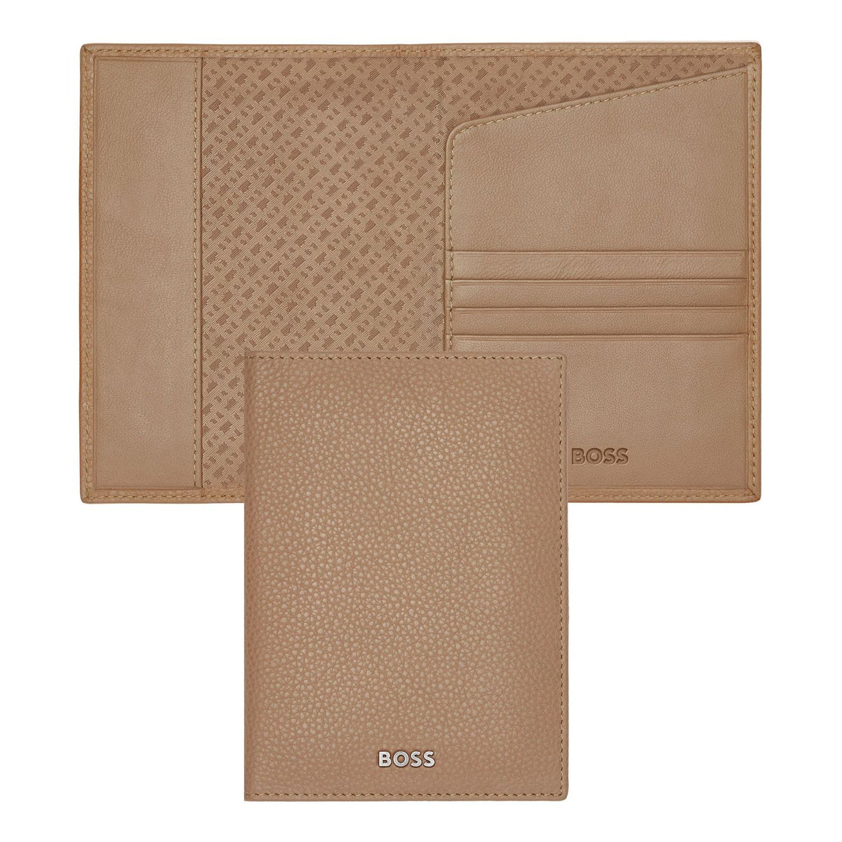 Boss Porte-passeport Classic Grained HLP416X