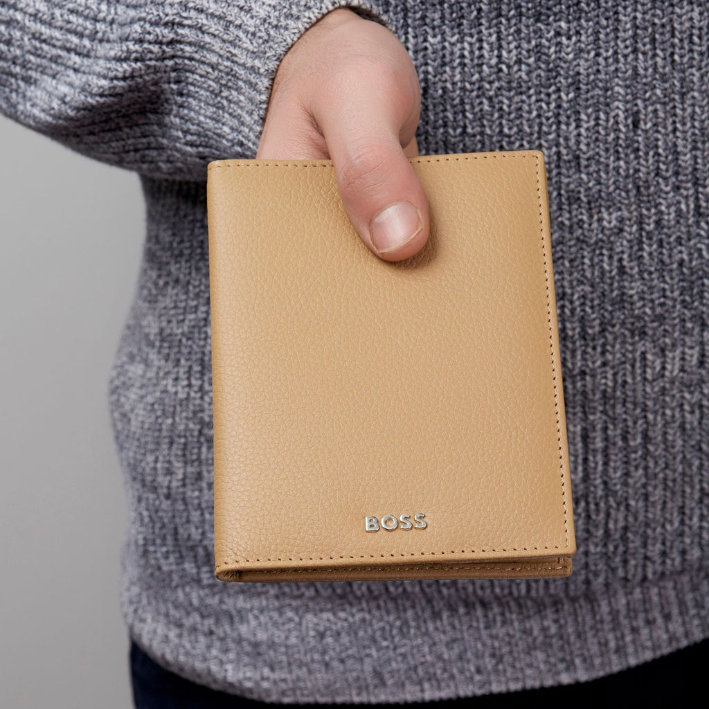 Boss Porte-passeport Classic Grained HLP416X