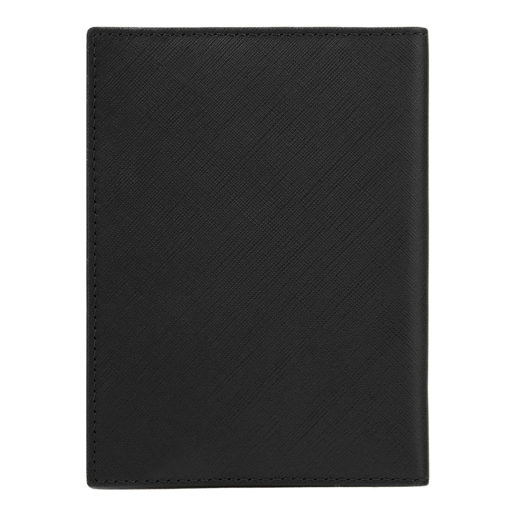 Boss Porte-passeport Double B Saffiano HLP526A
