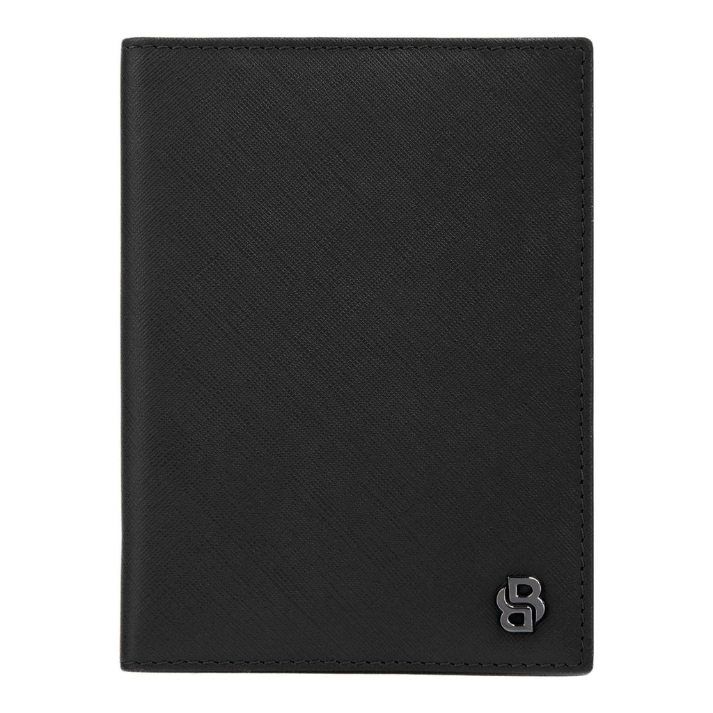 Boss Porte-passeport Double B Saffiano HLP526A