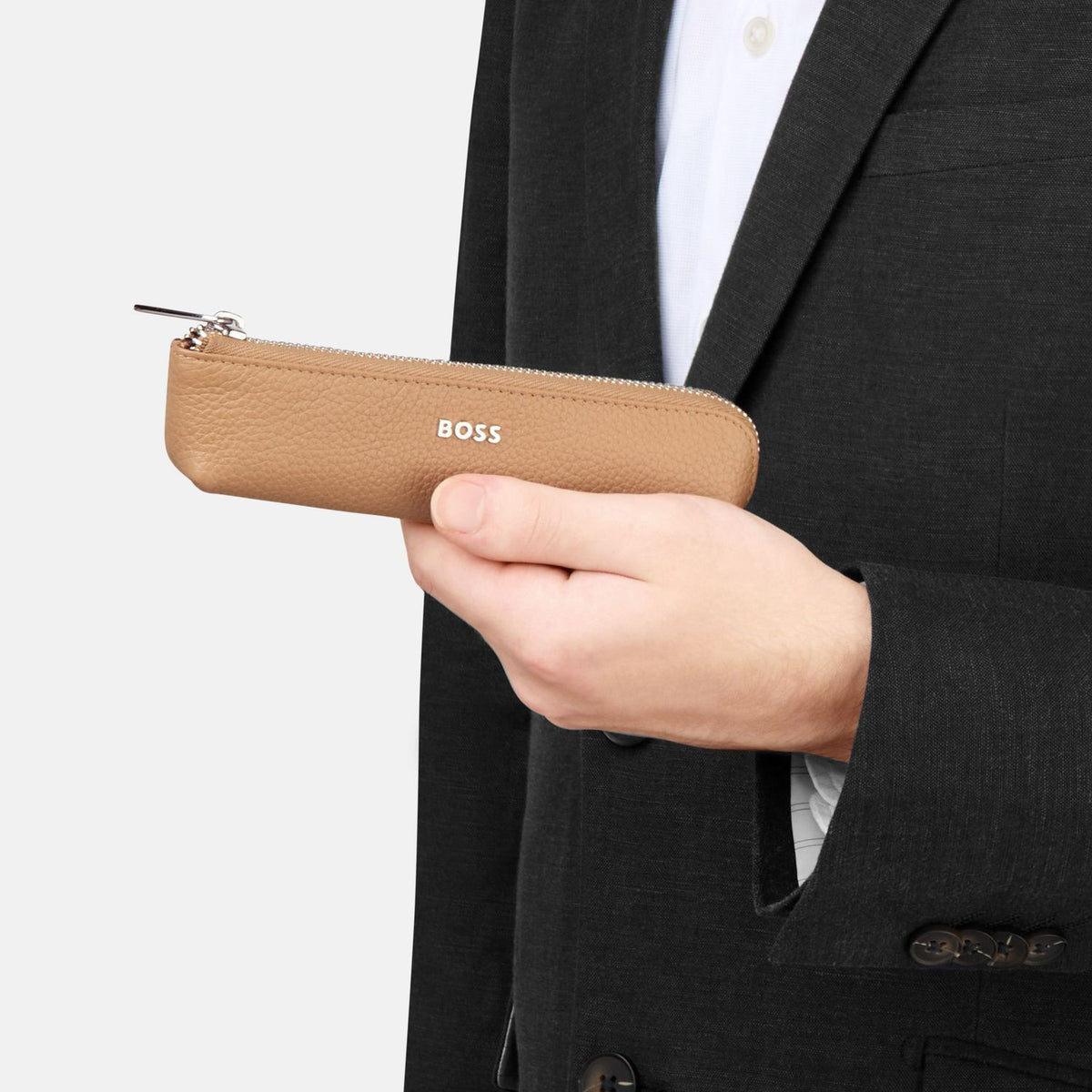 Boss Étui à stylos Classic Grained HLS417X