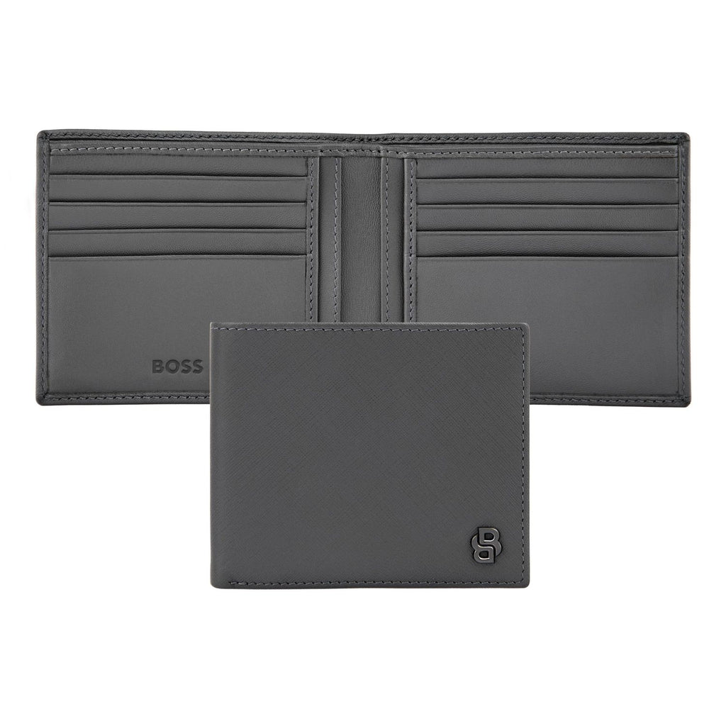 Boss Portefeuille Double B Saffiano HLW526H