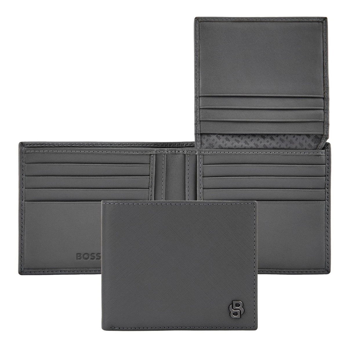 Boss Portefeuille Double B Saffiano HLY526H