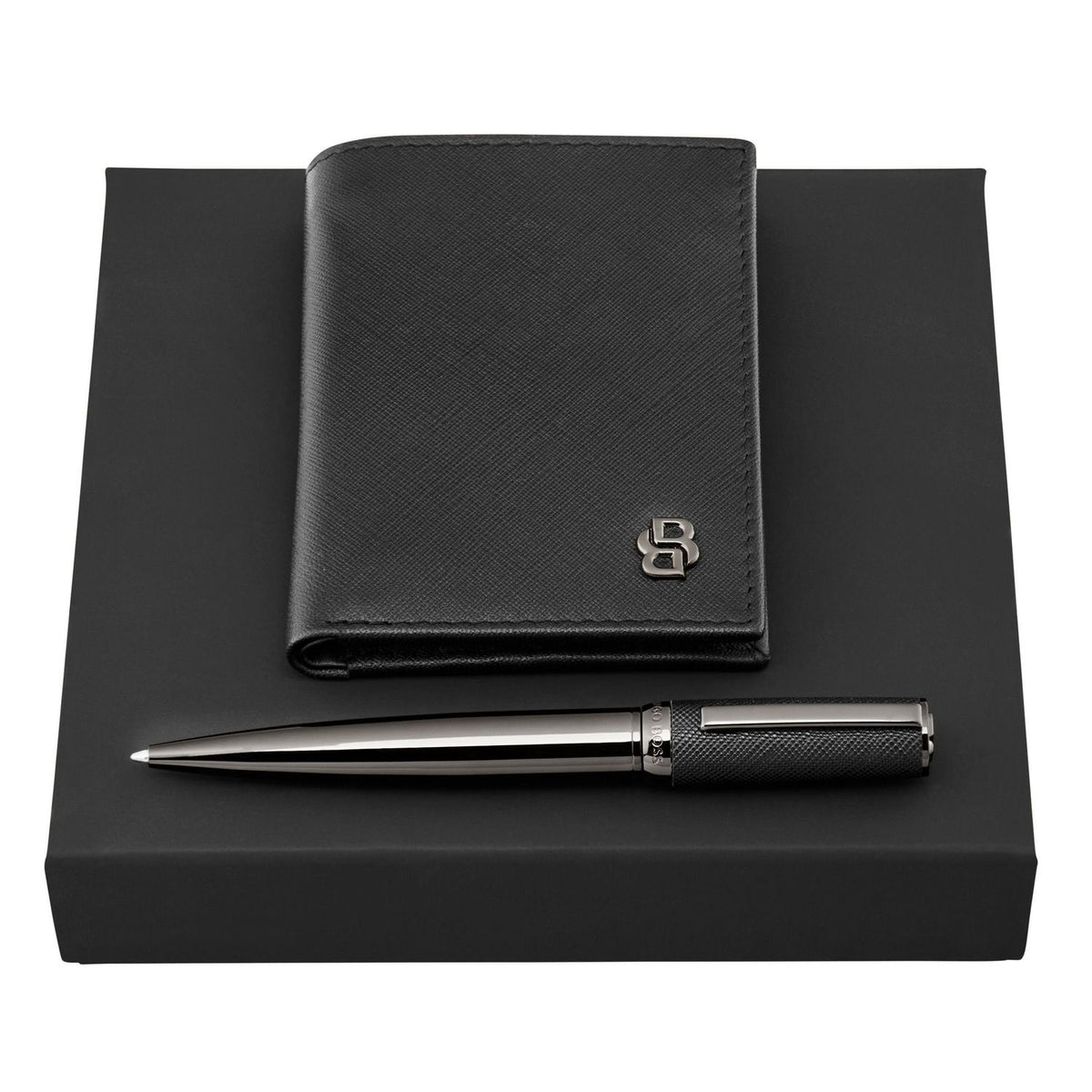Boss Coffret Double B Saffiano HPBE526A