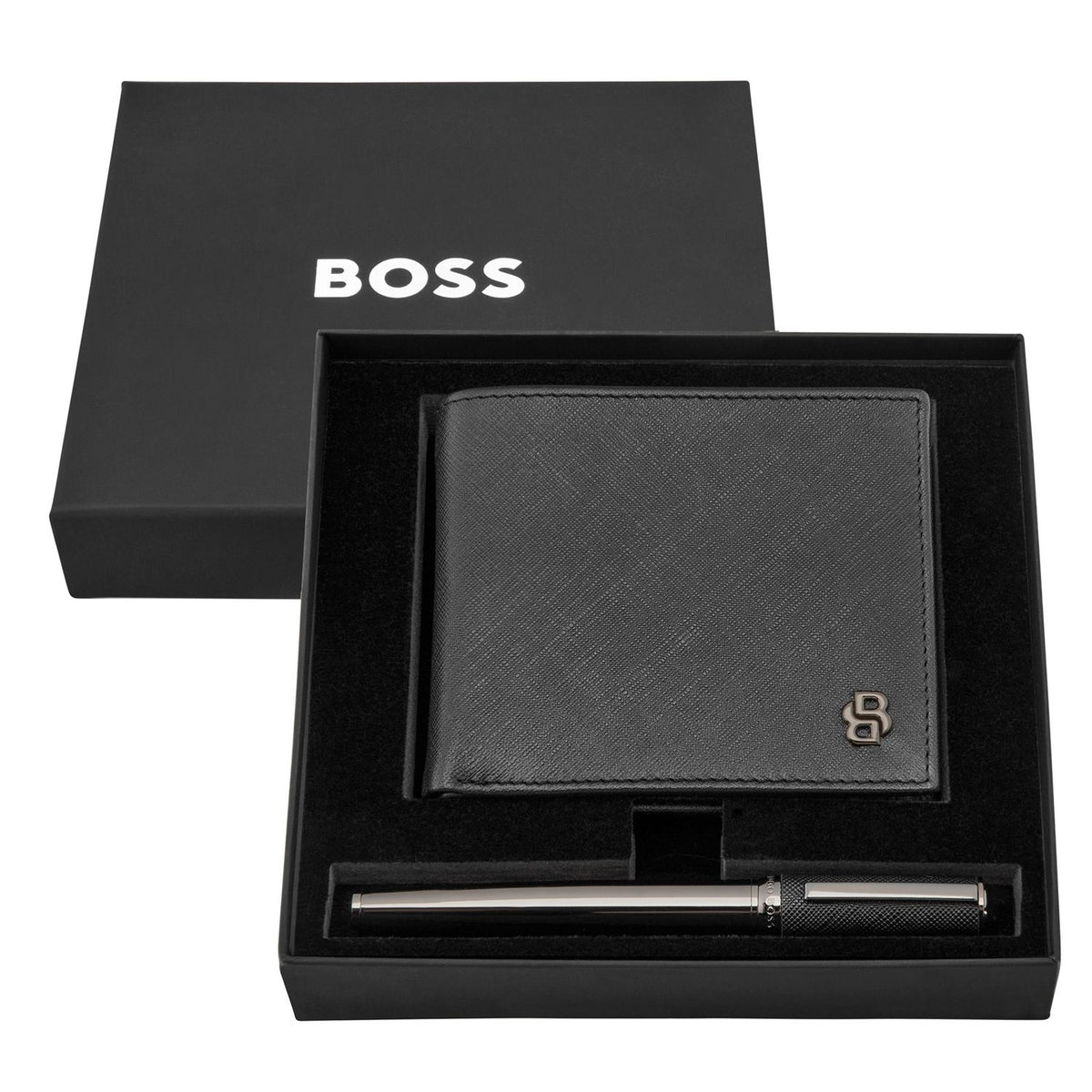 Boss Coffret Double B Saffiano HPMP526A