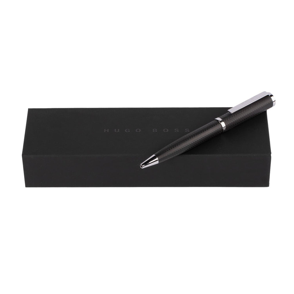 Boss Stylo bille Formation Herringbone HSI1064B