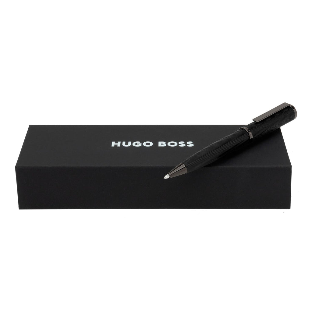 Boss Stylo bille Formation Herringbone HSI1064D