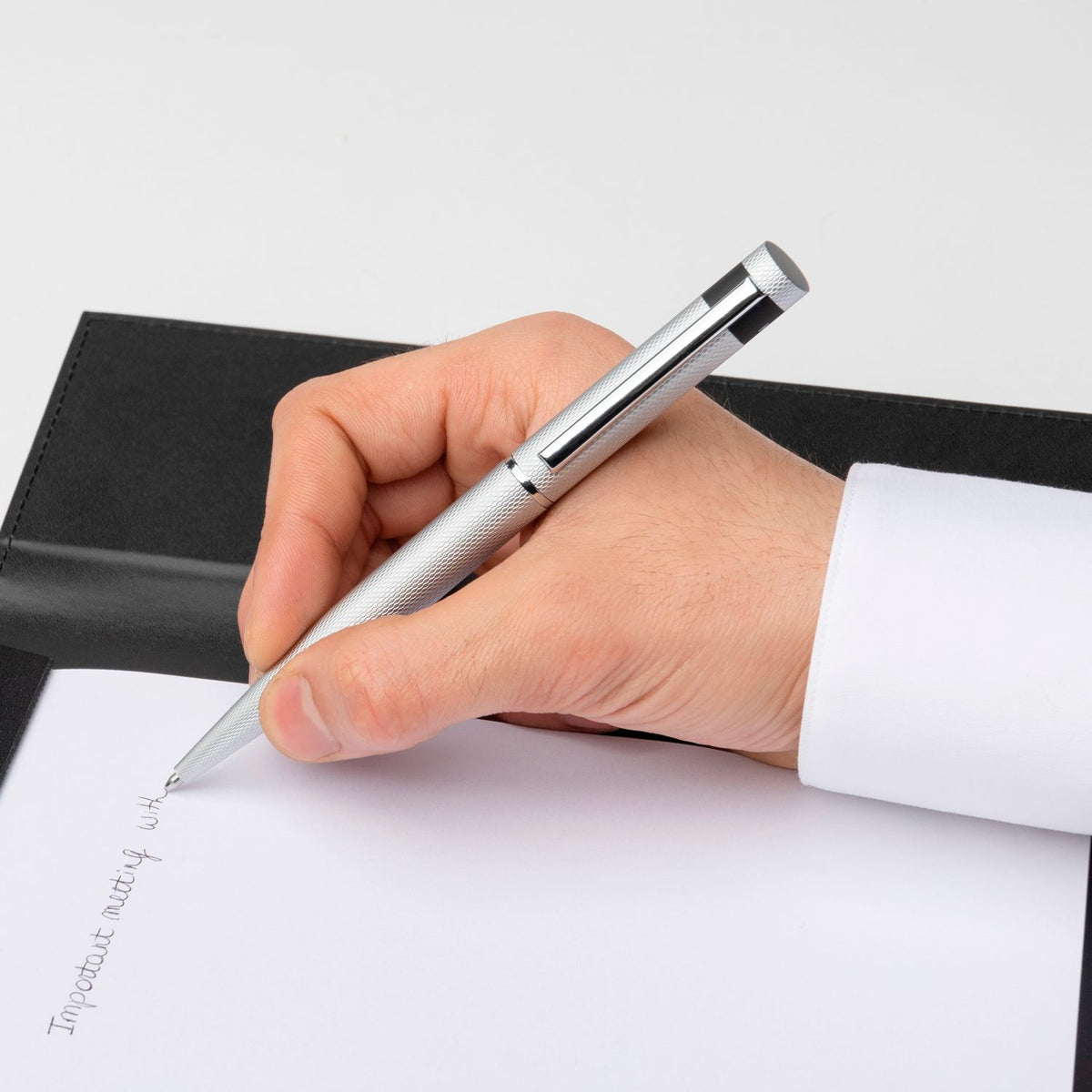 Boss Stylo bille Loop Diamond HSW3674B