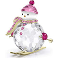 Swarovski Décoration Holiday Cheers dulcis Bonhomme de Neige Rose 5687121