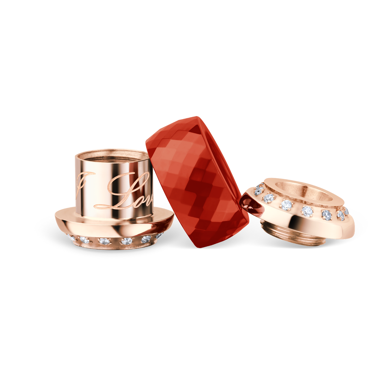 Bering Charm Arctic Symphony ILOVEYOU-1