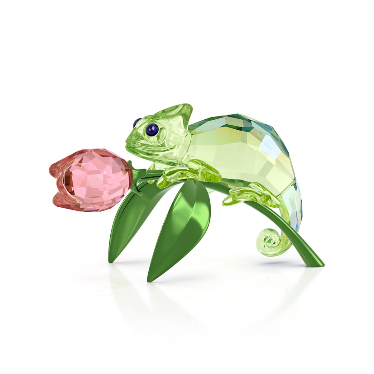 Swarovski Figurine Idyllia Caméléon et Tulipe 5719811