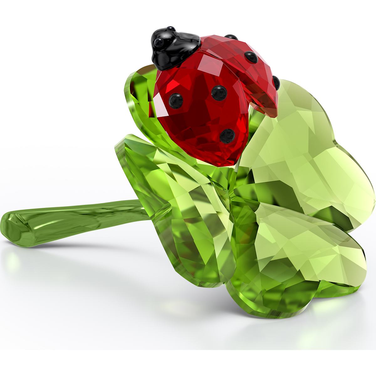 Swarovski Figurine Idyllia Coccinelle et Trèfle à quatre feuilles 5666852