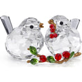 Swarovski Figurine Idyllia Couple d’Oiseaux et Baies 5701371