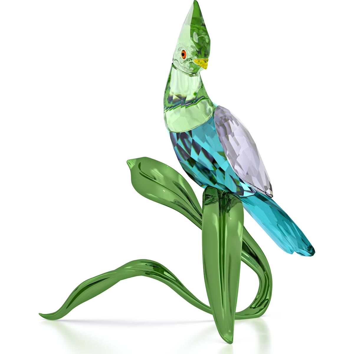 Swarovski Figurine Idyllia Touraco vert 5693147