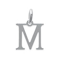 Coque de Nacre Pendentif initiale argent 78750013