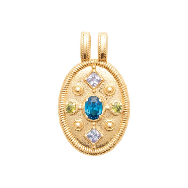 Coque de Nacre Pendentif plaqué or 2783160