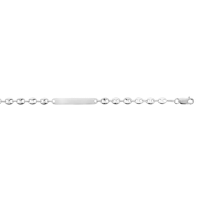 Coque de Nacre Gourmette argent 711006