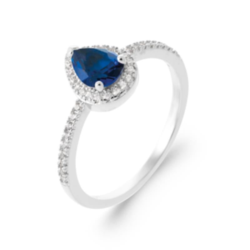 Coque de Nacre Bague solitaire argent 1973140
