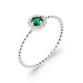Coque de Nacre Bague argent 1966450