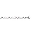 Coque de Nacre Chaîne maille figaro argent 731060