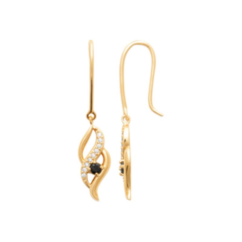 Coque de Nacre Puces d'oreilles plaqué or 23055507