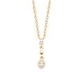 Coque de Nacre Collier plaqué or 974309