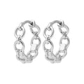 Coque de Nacre Créoles argent 7633700