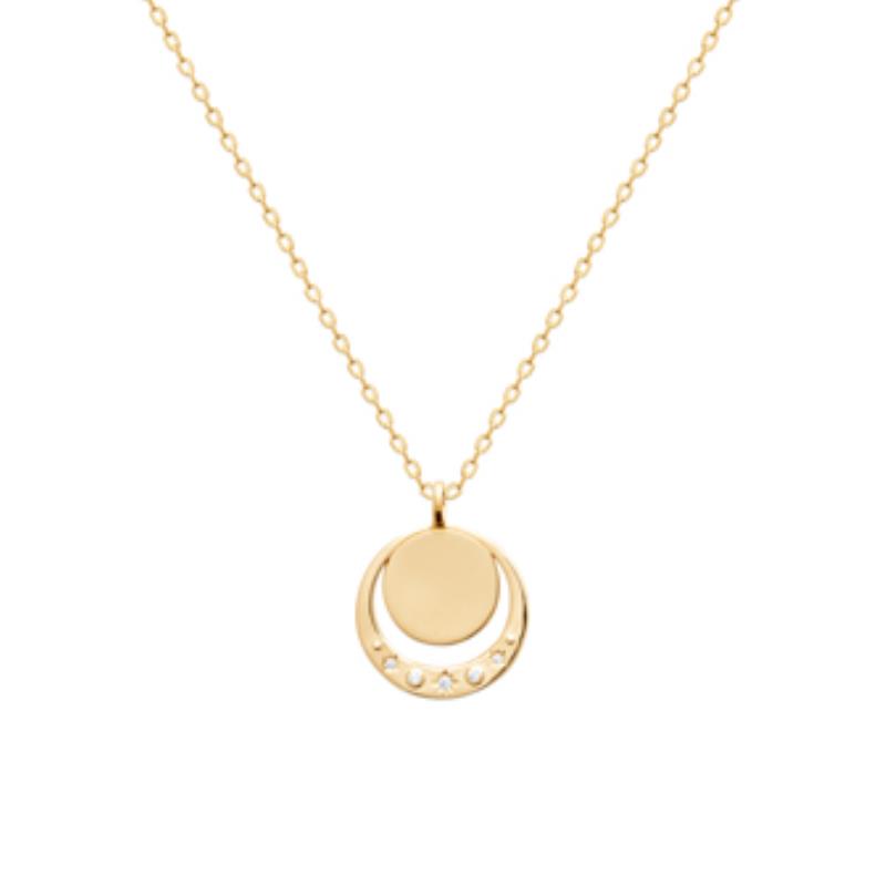 Coque de Nacre Médaille plaqué or 2784110