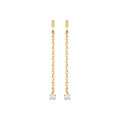 Coque de Nacre Boucles d'oreilles pendantes plaqué or 23037810