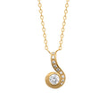 Coque de Nacre Collier plaqué or 973409