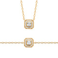 Coque de Nacre Collier plaqué or 973683