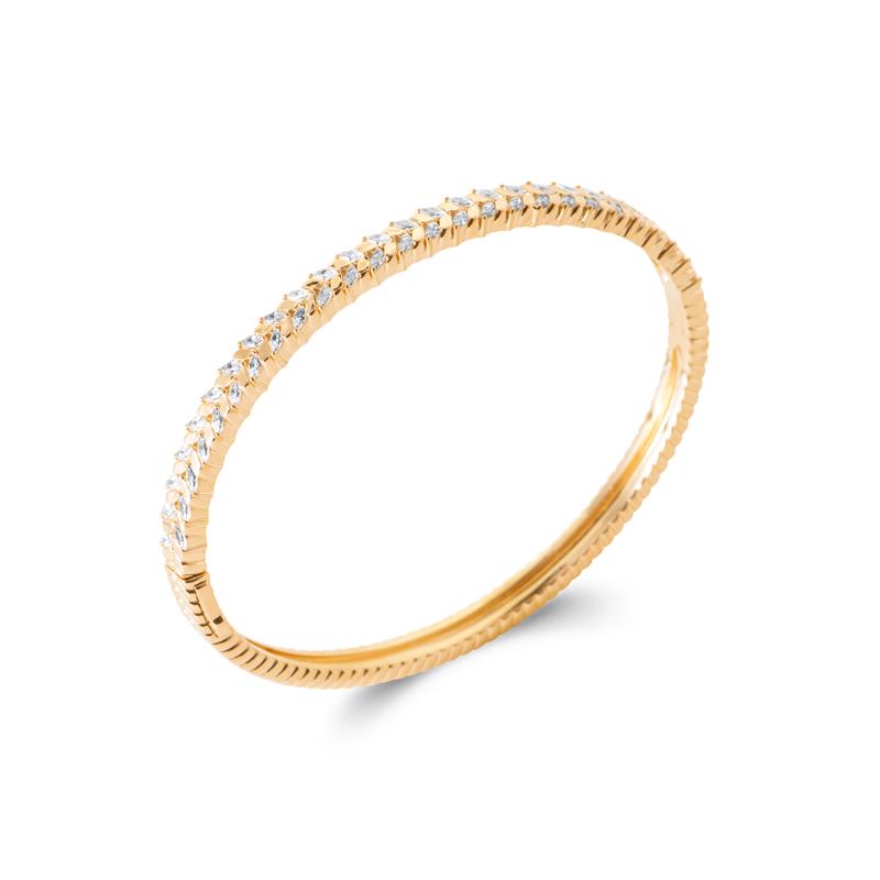 Coque de Nacre Bracelet jonc plaqué or 974463
