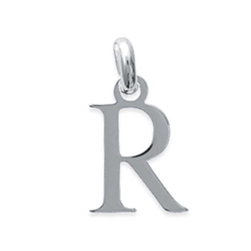 Coque de Nacre Pendentif initiale argent 18750017