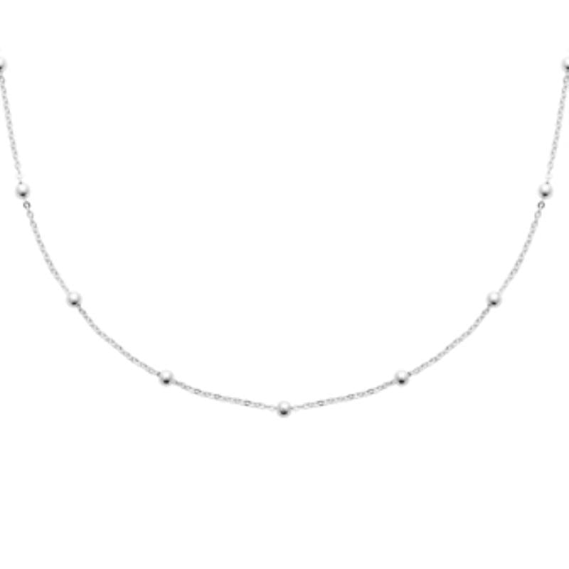Coque de Nacre Chaîne argent 722206