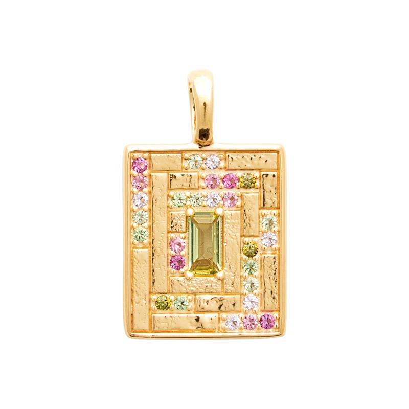 Coque de Nacre Pendentif plaqué or 2785605