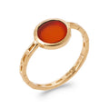 Coque de Nacre Bague plaqué or 2920020