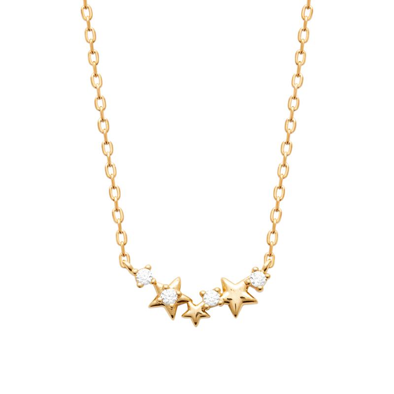 Coque de Nacre Collier plaqué or 974359