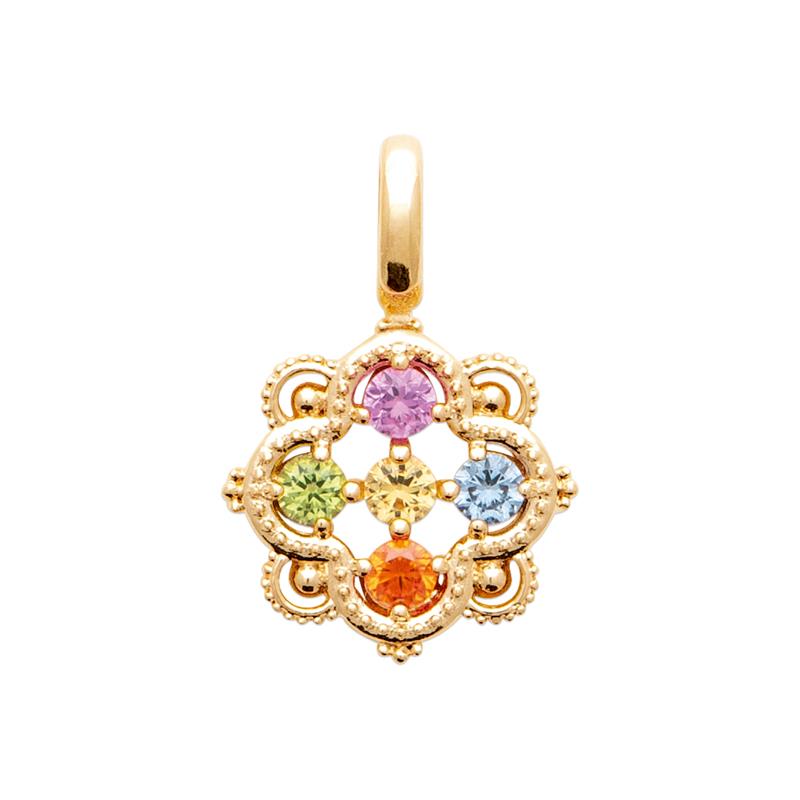 Coque de Nacre Pendentif plaqué or 2789105