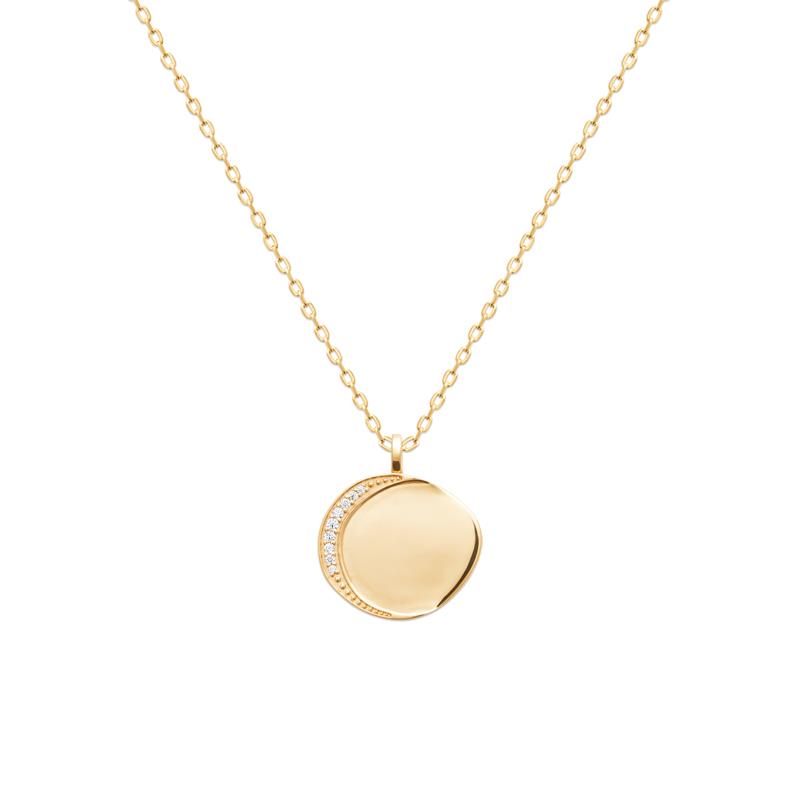 Coque de Nacre Médaille plaqué or 2782910
