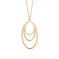 Coque de Nacre Collier plaqué or 974302